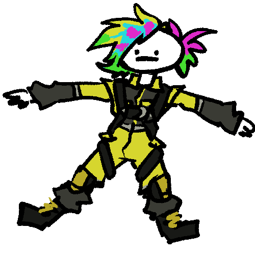 T Pose Sticker